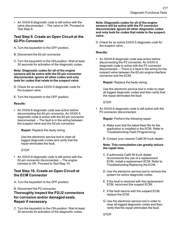 Caterpillar 854 Diesel Engine Troubleshooting Service Manual 99739-69104-5