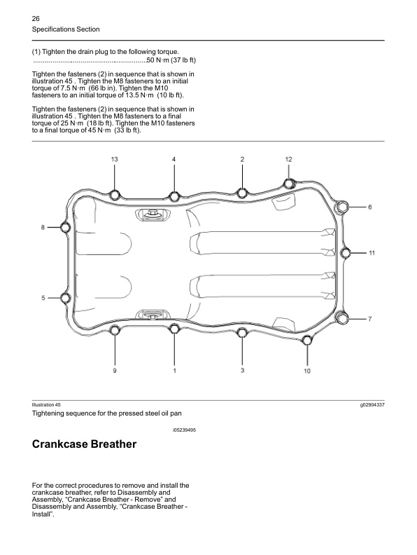 Alternative view of Caterpillar 854F Diesel Engine Specifications Service Manual 99709-83101