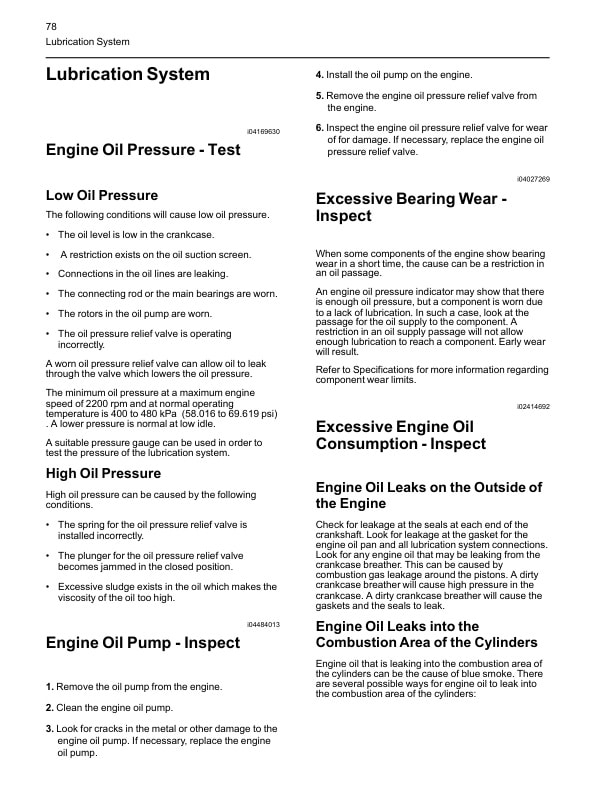 Caterpillar 854F Diesel Engine Systems Operation Testing and Adjusting Service Manual 99709-83103 4 Caterpillar 854F Diesel Engine Systems Operation Testing and Adjusting Service Manual 99709-83103 - Image 4