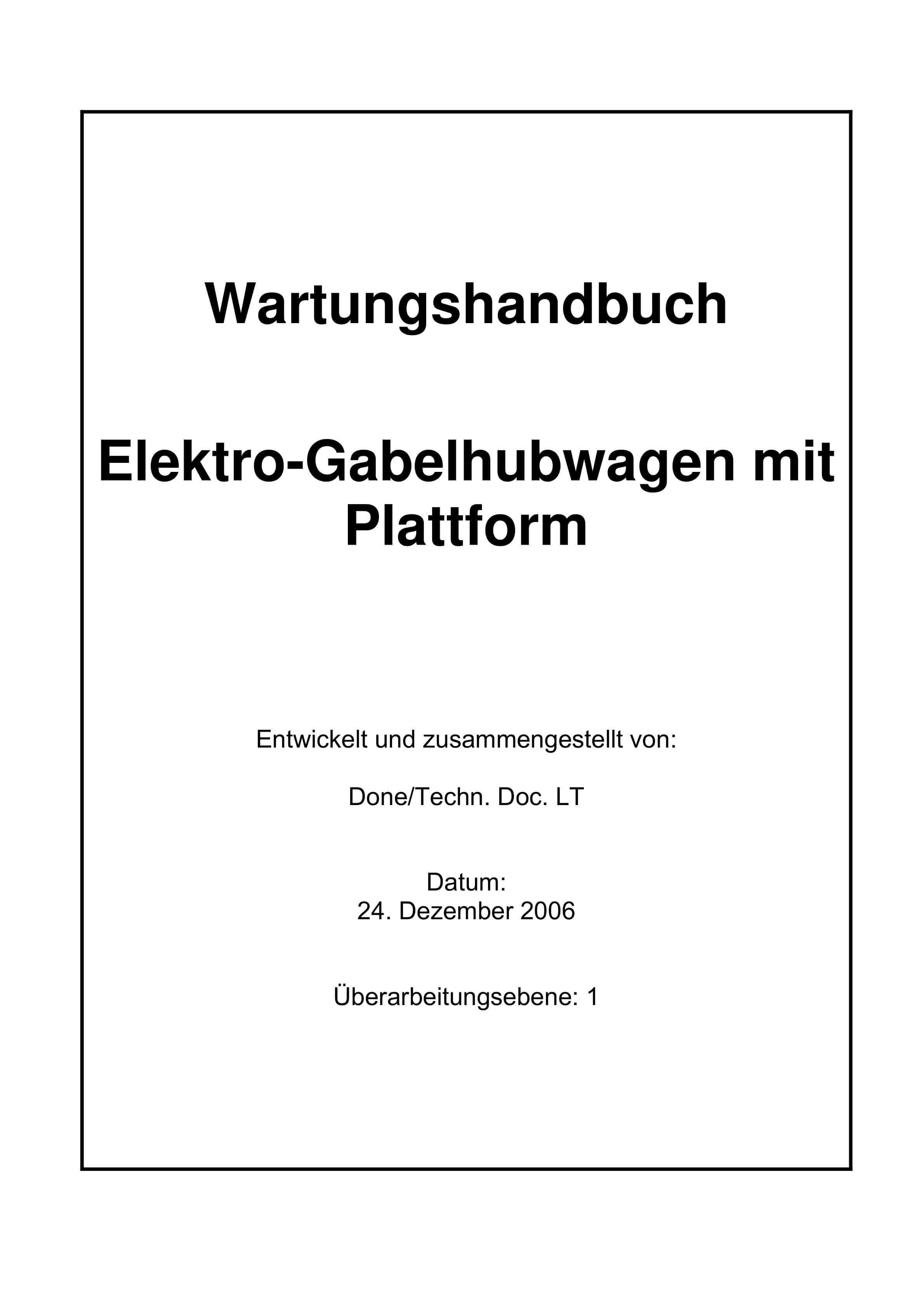 Caterpillar AC Power Pallet with Platform Service Manual WHSM0003