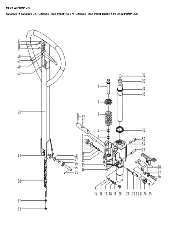 Caterpillar C25xxxx Parts Manual C25xxxx-2