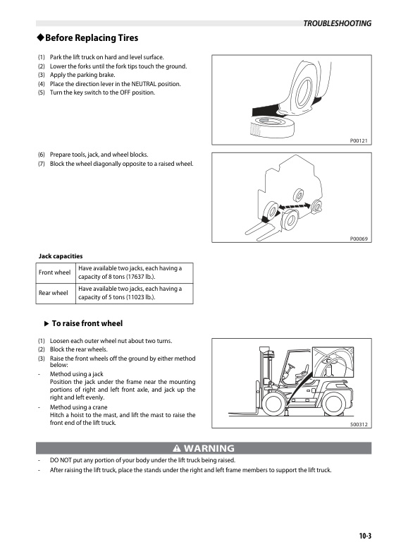 Caterpillar DP100N1, DP120N1, DP135N1, DP150N1, DP160N1 Operation and Maintenance Manual 99790-42010 3 Caterpillar DP100N1, DP120N1, DP135N1, DP150N1, DP160N1 Operation and Maintenance Manual 99790-42010 - Image 3