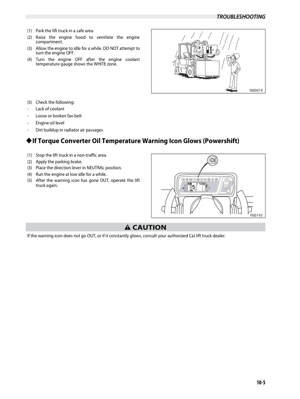 Caterpillar DP100N1, DP120N1, DP135N1, DP150N1, DP160N1 Operation and Maintenance Manual 99790-63100 3 Caterpillar DP100N1, DP120N1, DP135N1, DP150N1, DP160N1 Operation and Maintenance Manual 99790-63100 - Image 3