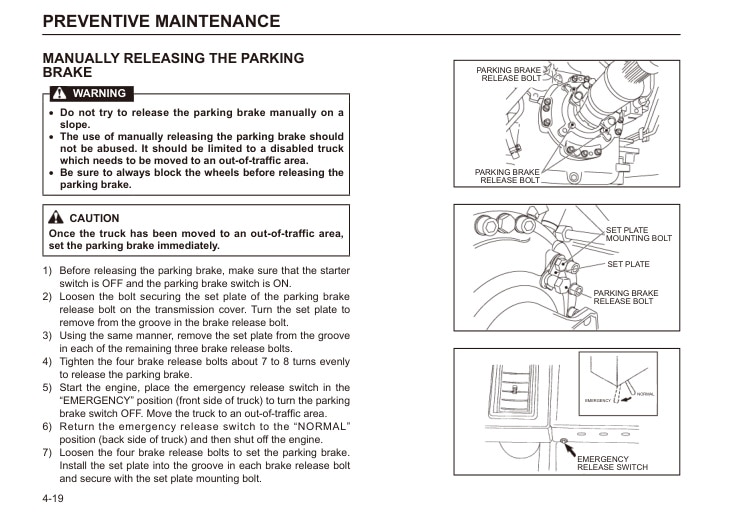 Caterpillar DP100NL-160SNL Lift Trucks Operation and Maintenance Manual OCFEG-J091K-211 4 Caterpillar DP100NL-160SNL Lift Trucks Operation and Maintenance Manual OCFEG-J091K-211 - Image 4
