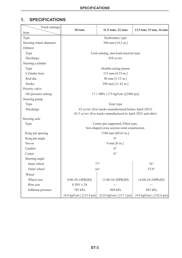 Caterpillar DP100NL-160SNL Lift Trucks Service Manual SCFEG-J091K-212 3 Caterpillar DP100NL-160SNL Lift Trucks Service Manual SCFEG-J091K-212 - Image 3
