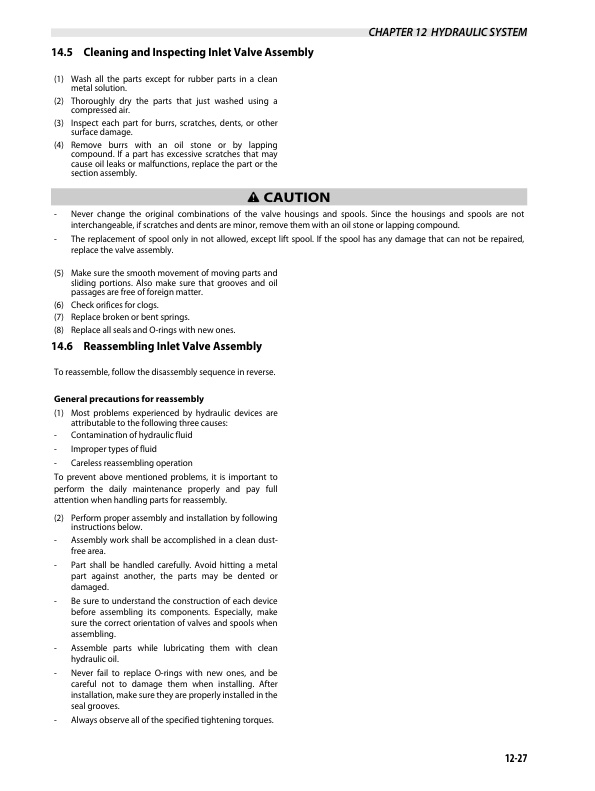 Caterpillar DP100NZ, DP120NZ, DP135NZ, DP150NZ Chassis and Mast Service Manual 99799-41000 4 Caterpillar DP100NZ, DP120NZ, DP135NZ, DP150NZ Chassis and Mast Service Manual 99799-41000 - Image 4