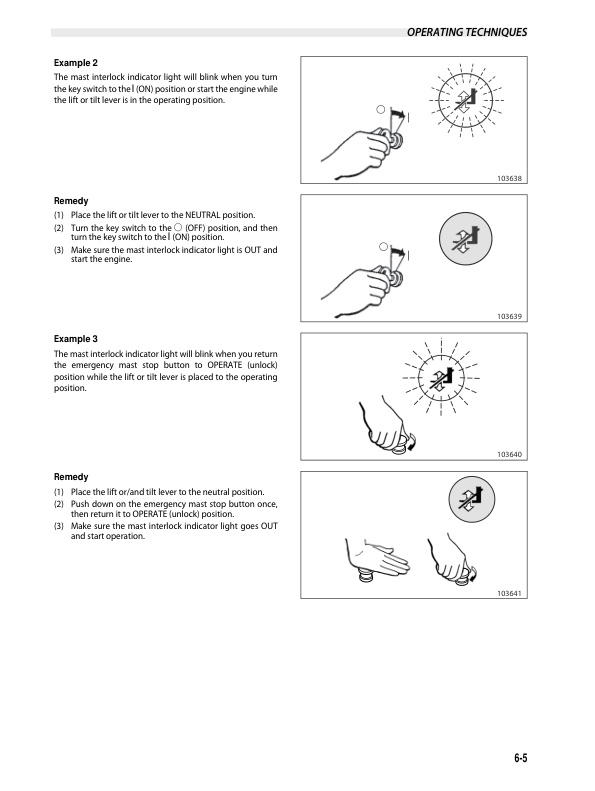 Alternative view of Caterpillar DP100NZ, DP120NZ, DP135NZ, DP150NZ Operation and Maintenance Manual 99790-41000