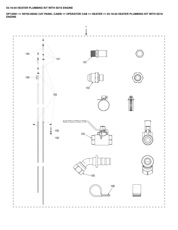 Caterpillar DP120N1 Parts Manual 98795-06002 4 Caterpillar DP120N1 Parts Manual 98795-06002 - Image 4