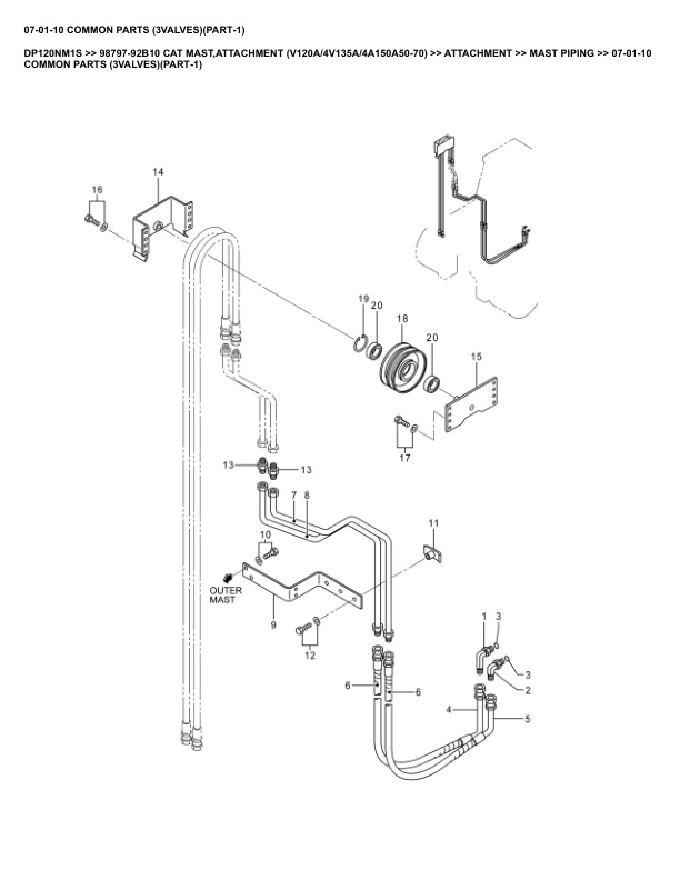 Caterpillar DP120NM1S Parts Manual 98797-92B10 4 Caterpillar DP120NM1S Parts Manual 98797-92B10 - Image 4