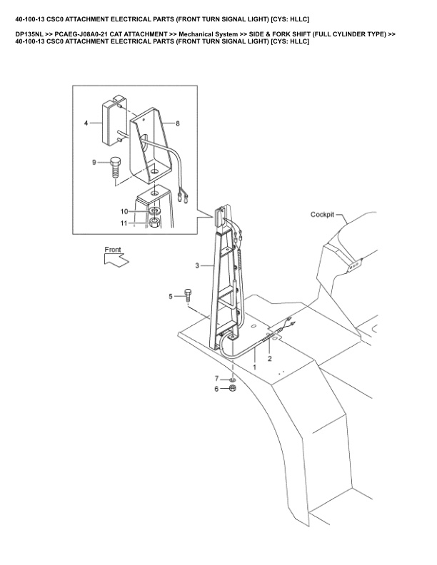 Caterpillar DP135NL Parts Manual PCAEG-J08A0-21 3 Caterpillar DP135NL Parts Manual PCAEG-J08A0-21 - Image 3