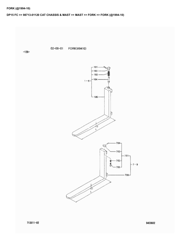 Caterpillar DP15 FC Parts Manual 98713-01120 3 Caterpillar DP15 FC Parts Manual 98713-01120 - Image 3