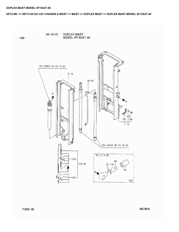 Caterpillar DP15 MC Parts Manual 98713-02120 5 Caterpillar DP15 MC Parts Manual 98713-02120 - Image 5