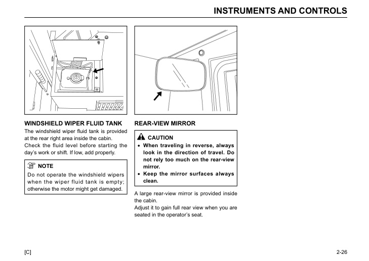 Alternative view of Caterpillar DP160NE-230NE Lift Trucks Operation and Maintenance Manual OCFEG-J08B8-221