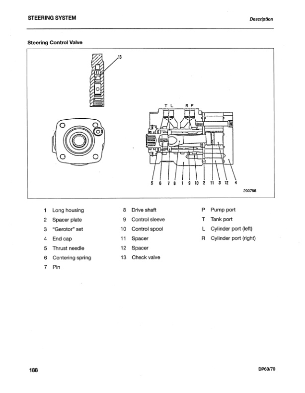 Caterpillar DP60, DP70 Chassis and Mast Service Manual SENB8551-3