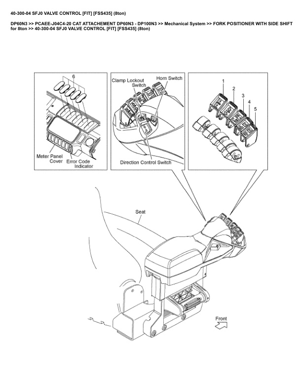 Caterpillar DP60N3 Parts Manual PCAEE-J04C4-20 3 Caterpillar DP60N3 Parts Manual PCAEE-J04C4-20 - Image 3