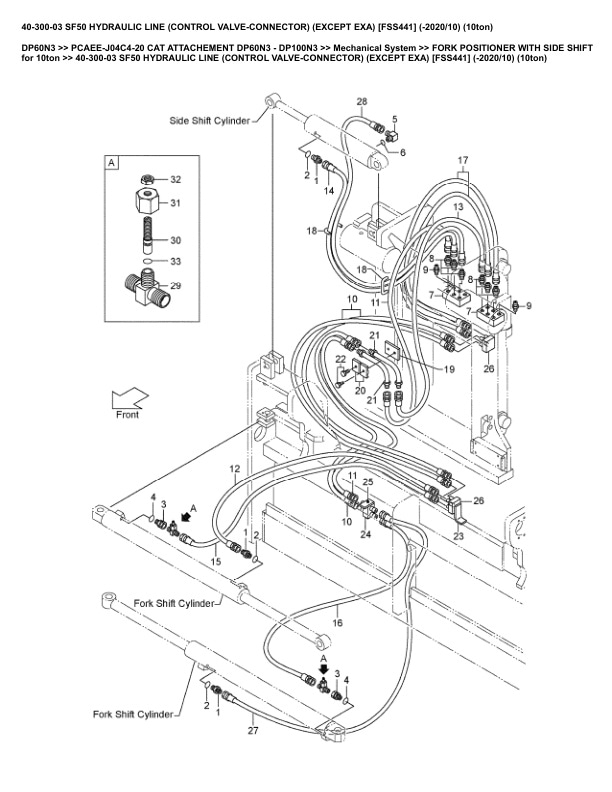 Caterpillar DP60N3 Parts Manual PCAEE-J04C4-20 4 Caterpillar DP60N3 Parts Manual PCAEE-J04C4-20 - Image 4