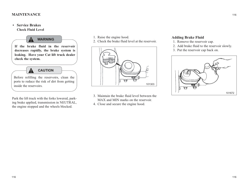 Caterpillar DP70E Operation and Maintenance Manual 99700-81120 5 Caterpillar DP70E Operation and Maintenance Manual 99700-81120-5
