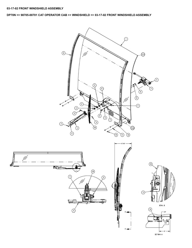Caterpillar DP70N Parts Manual 98705-00701 3 Caterpillar DP70N Parts Manual 98705-00701 - Image 3