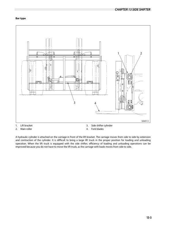 Caterpillar DP70N1 Chassis and Mast Service Manual 99709-60100 4 Caterpillar DP70N1 Chassis and Mast Service Manual 99709-60100 - Image 4