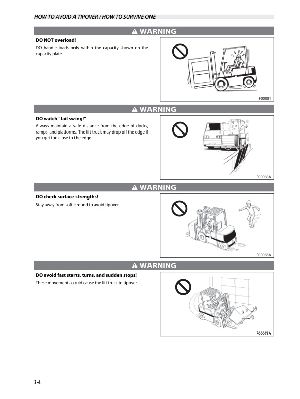 Caterpillar DP70NM Operation and Maintenance Manual 99700-6A100 3 Caterpillar DP70NM Operation and Maintenance Manual 99700-6A100-3