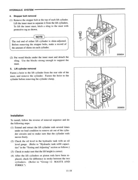 Caterpillar DP80, DP90 Chassis and Mast Service Manual 99709-89110 3 Caterpillar DP80, DP90 Chassis and Mast Service Manual 99709-89110 - Image 3