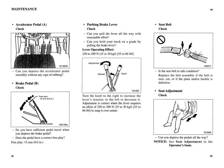 Caterpillar DP80, DP90 Operation and Maintenance Manual 99700-89110 3 Caterpillar DP80, DP90 Operation and Maintenance Manual 99700-89110 - Image 3