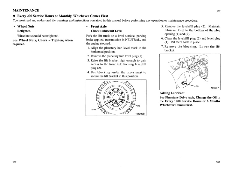 Caterpillar DP80, DP90 Operation and Maintenance Manual 99700-89110 5 Caterpillar DP80, DP90 Operation and Maintenance Manual 99700-89110 - Image 5