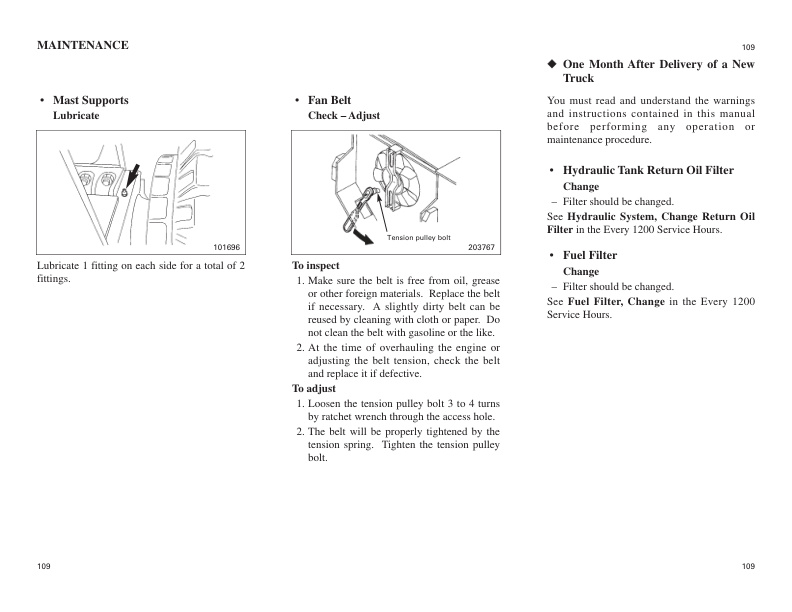 Caterpillar DP80, DP90 Operation and Maintenance Manual 99700-89120 4 Caterpillar DP80, DP90 Operation and Maintenance Manual 99700-89120 - Image 4