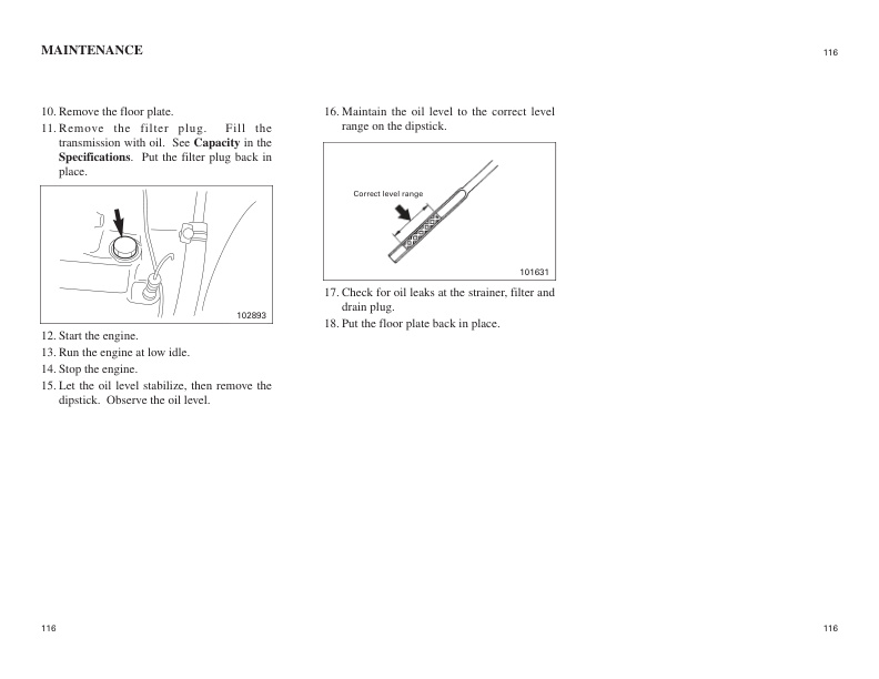Caterpillar DP80, DP90 Operation and Maintenance Manual 99700-89120 5 Caterpillar DP80, DP90 Operation and Maintenance Manual 99700-89120 - Image 5