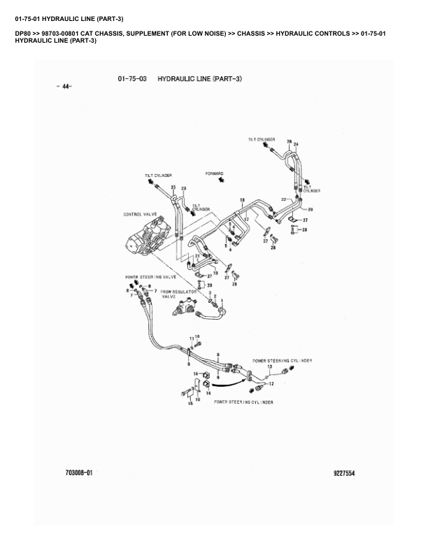 Caterpillar DP80 Parts Manual 98703-00801 4 Caterpillar DP80 Parts Manual 98703-00801 - Image 4