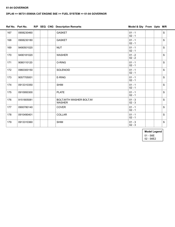 Caterpillar DPL40 Parts Manual 98731-55900A 3 Caterpillar DPL40 Parts Manual 98731-55900A - Image 3