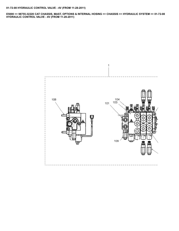 Caterpillar E5000 Parts Manual 98755-32220 2 Caterpillar E5000 Parts Manual 98755-32220 - Image 2