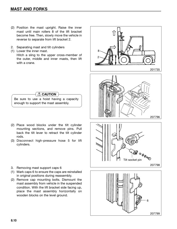 Caterpillar E7000 to E12000 Chassis and Mast Service Manual SENB8472-01 4 Caterpillar E7000 to E12000 Chassis and Mast Service Manual SENB8472-01-4