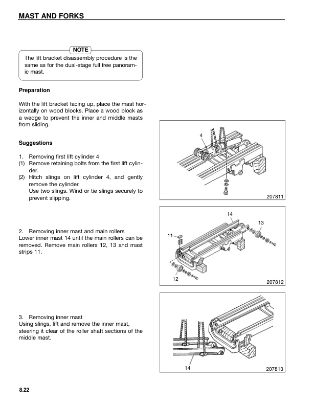 Caterpillar E7000 to E12000 Chassis and Mast Service Manual SENB8472-01 5 Caterpillar E7000 to E12000 Chassis and Mast Service Manual SENB8472-01-5