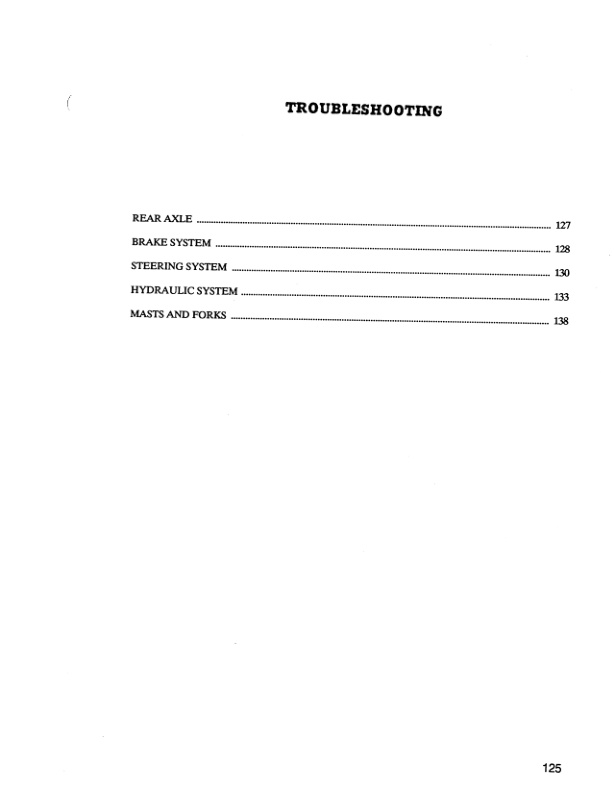 Caterpillar EC15 Lift Truck Vehicle Systems Service Manual SENB8510 4 Caterpillar EC15 Lift Truck Vehicle Systems Service Manual SENB8510-4