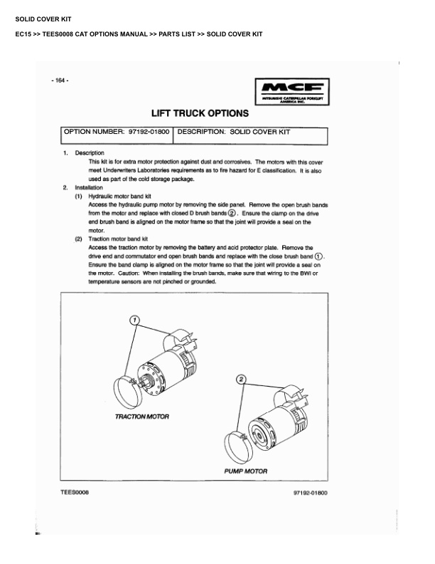 Caterpillar EC15 Parts Manual TEES0008 3 Caterpillar EC15 Parts Manual TEES0008 - Image 3