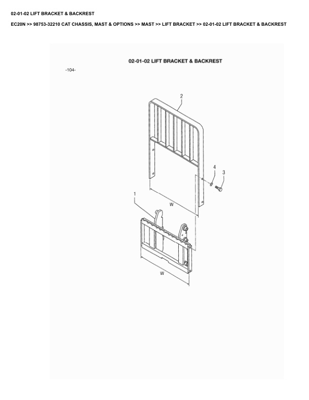 Caterpillar EC20N Parts Manual 98753-32210 2 Caterpillar EC20N Parts Manual 98753-32210 - Image 2