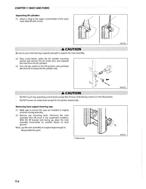 Caterpillar EC22N2 to EC30LN2 Chassis and Mast Service Manual 99759-8N100 3 Caterpillar EC22N2 to EC30LN2 Chassis and Mast Service Manual 99759-8N100-3