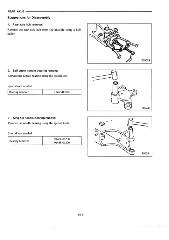 Alternative view of Caterpillar EP10 to EP25H Chassis and Mast Service Manual 99759-31110