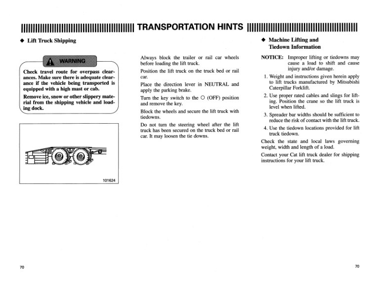 Caterpillar EP10 to EP25H Operation and Maintenance Manual 99750-31110 3 Caterpillar EP10 to EP25H Operation and Maintenance Manual 99750-31110 - Image 3