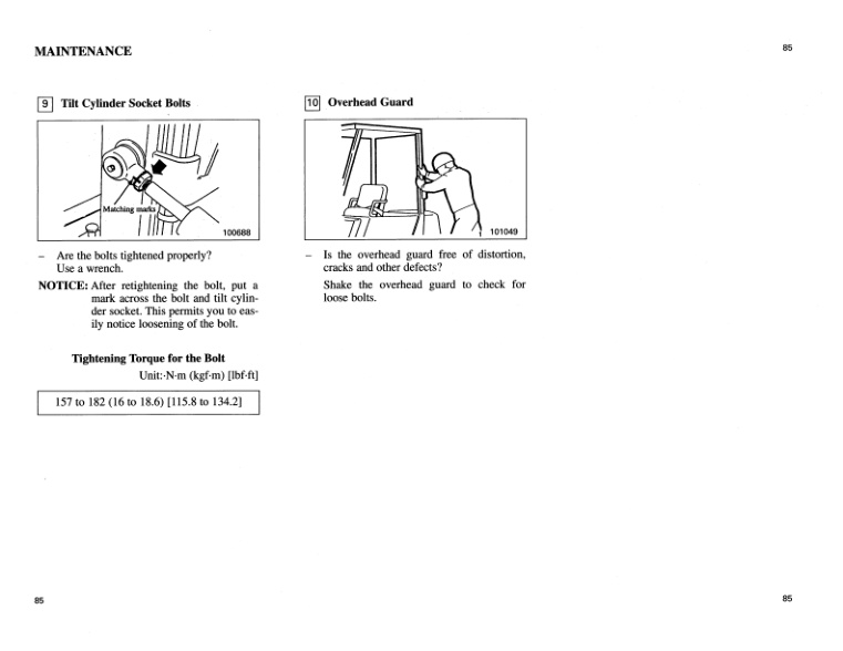 Caterpillar EP10 to EP25H Operation and Maintenance Manual 99750-31110 5 Caterpillar EP10 to EP25H Operation and Maintenance Manual 99750-31110 - Image 5