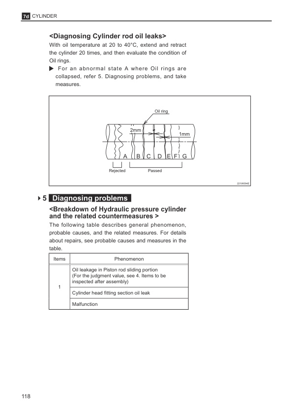 Caterpillar EP10CA1-25(H)CA1, EP28CA1-EP30CA1 Chassis and Mast Service Manual 99759-40110-2