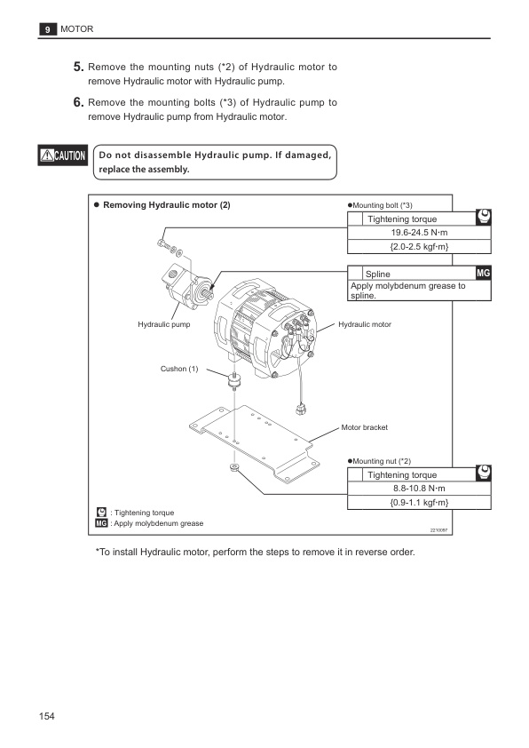 Caterpillar EP10CA1-25(H)CA1, EP28CA1-EP30CA1 Chassis and Mast Service Manual 99759-40110-3