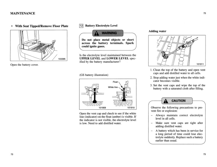 Caterpillar EP10K RT, EP12K RT, EP15K RT Operation and Maintenance Manual 99750-64110 5 Caterpillar EP10K RT, EP12K RT, EP15K RT Operation and Maintenance Manual 99750-64110 - Image 5