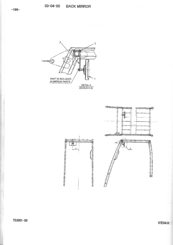 Caterpillar EP13PNT to EP20PNT Chassis, Mast, Options and Internal Hosing Parts Manual 98753-00100-5