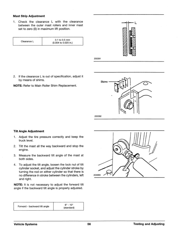 Caterpillar EP13T, EP15T, EP18T Lift Trucks Specifications Systems Operation Testing and Adjusting SENB8564-3