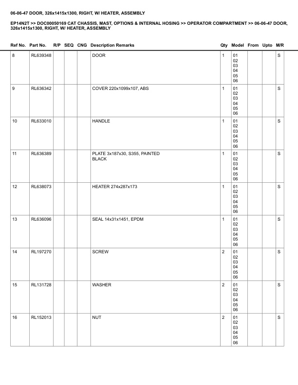 Caterpillar EP14N2T Parts Manual DOC00050169 4 Caterpillar EP14N2T Parts Manual DOC00050169 - Image 4