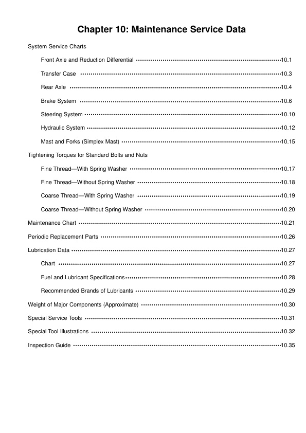 Caterpillar EP16 to EP30 Chassis with MicroCommand II Controller Service Manual SENB8637-5