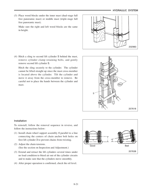 Caterpillar EP16KT, EP18KT, EP20KT Chassis, Mast and Options Service Manual 99719-66100 2 Caterpillar EP16KT, EP18KT, EP20KT Chassis, Mast and Options Service Manual 99719-66100-2
