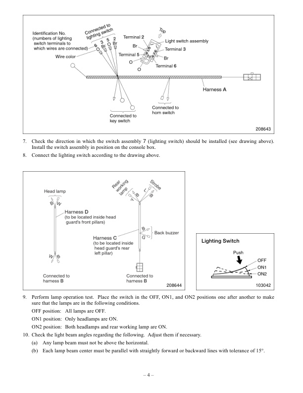 Caterpillar EP16KT to EP20KT Options Supplement Service Manual 99759-92100-2